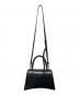 BALENCIAGA (バレンシアガ) Hourglass ハンドバッグ スモール ブラック：90000円