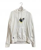 MONCLER×FRAGMENTSモンクレール×フラグメント）の古着「プリントパーカー」｜ホワイト