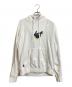 MONCLER（モンクレール）の古着「プリントパーカー」｜ホワイト