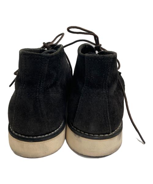 RED WING（レッドウィング）RED WING (レッドウィング) ワークチャッカブーツ ブラック サイズ:8Dの古着・服飾アイテム