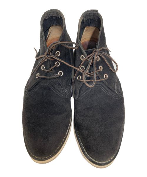 RED WING（レッドウィング）RED WING (レッドウィング) ワークチャッカブーツ ブラック サイズ:8Dの古着・服飾アイテム