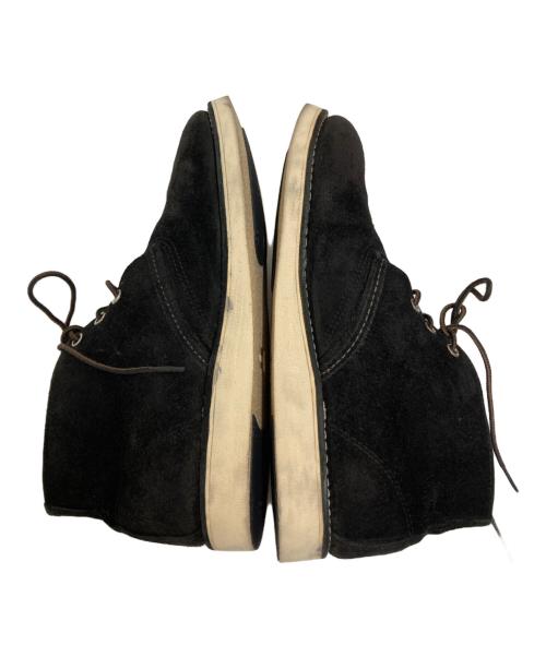 RED WING（レッドウィング）RED WING (レッドウィング) ワークチャッカブーツ ブラック サイズ:8Dの古着・服飾アイテム