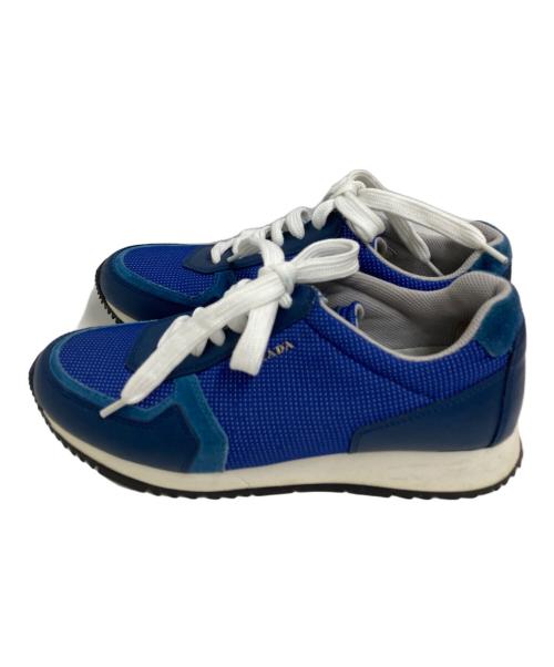 PRADA SPORTS（プラダスポーツ）PRADA SPORTS (プラダスポーツ) LINEA ROSSA スニーカー ブルー サイズ:36の古着・服飾アイテム