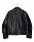 MINEDENIM (マインデニム) Leather Zipup JKT ブラック サイズ:4：80000円