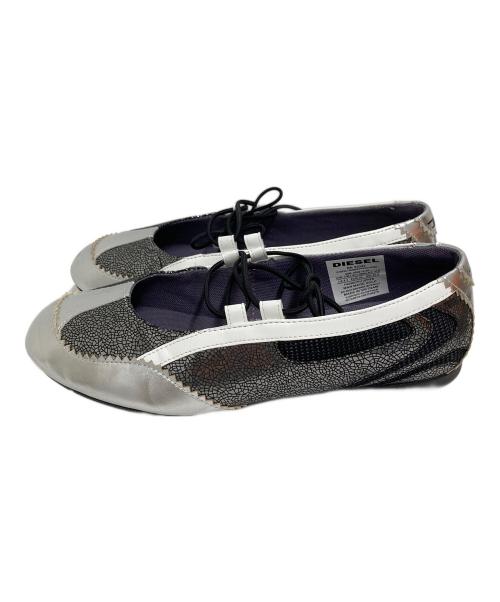 DIESEL（ディーゼル）DIESEL (ディーゼル) D-Mile Lace-Up パンプス　SS26-10-SP ブラック サイズ:25.5の古着・服飾アイテム