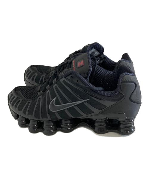 NIKE（ナイキ）NIKE (ナイキ) SHOX TL BLACK/BLACK-MTLC HEMATITE-MAX ORANGE ブラック サイズ:26の古着・服飾アイテム