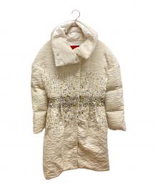 MONCLER GAMME ROUGE（モンクレール ガム ルージュ）の古着「ROBERTAダウンコート　321934738950」｜ホワイト