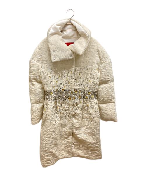 MONCLER GAMME ROUGE（モンクレール ガム ルージュ）MONCLER GAMME ROUGE (モンクレール ガム ルージュ) ROBERTAダウンコート　321934738950 ホワイト サイズ:2の古着・服飾アイテム