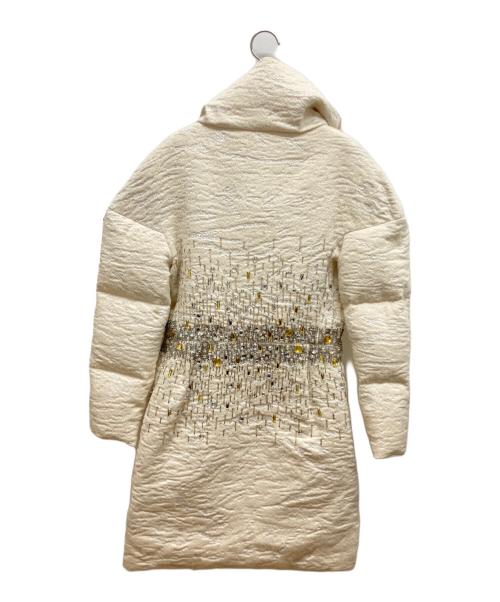 MONCLER GAMME ROUGE（モンクレール ガム ルージュ）MONCLER GAMME ROUGE (モンクレール ガム ルージュ) ROBERTAダウンコート　321934738950 ホワイト サイズ:2の古着・服飾アイテム