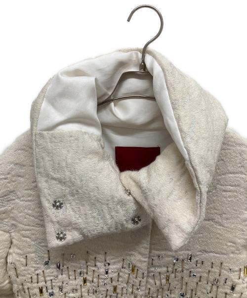 MONCLER GAMME ROUGE（モンクレール ガム ルージュ）MONCLER GAMME ROUGE (モンクレール ガム ルージュ) ROBERTAダウンコート　321934738950 ホワイト サイズ:2の古着・服飾アイテム