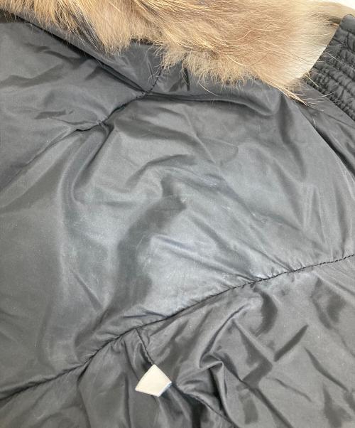 MONCLER（モンクレール）MONCLER (モンクレール) FRAGONダウンコート ブラック サイズ:4の古着・服飾アイテム
