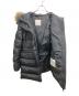 中古・古着 MONCLER (モンクレール) FRAGONダウンコート ブラック サイズ:4：60000円