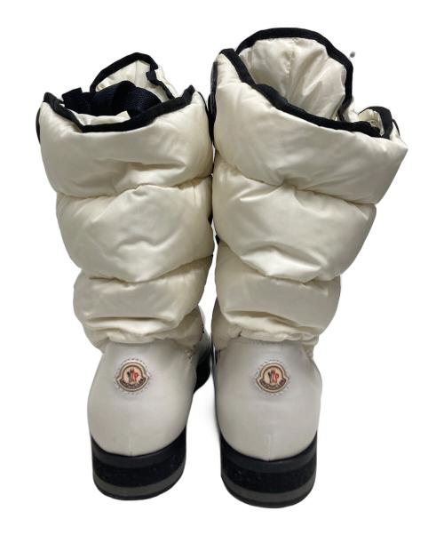 MONCLER（モンクレール）MONCLER (モンクレール) ブーツ ベージュ サイズ:38の古着・服飾アイテム