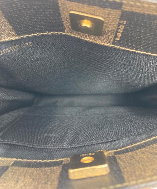 FENDI（フェンディ）FENDI (フェンディ) ペカンハンドバッグ ブラウンの古着・服飾アイテム