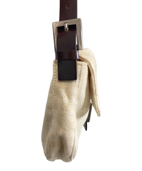 FENDI（フェンディ）FENDI (フェンディ) ズッカ柄マンマバケットハンドバッグ ベージュ サイズ:-の古着・服飾アイテム
