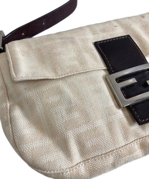 FENDI（フェンディ）FENDI (フェンディ) ズッカ柄マンマバケットハンドバッグ ベージュ サイズ:-の古着・服飾アイテム