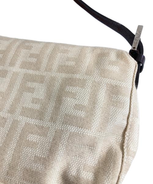 FENDI（フェンディ）FENDI (フェンディ) ズッカ柄マンマバケットハンドバッグ ベージュ サイズ:-の古着・服飾アイテム