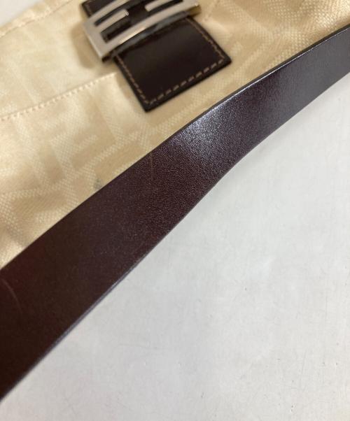 FENDI（フェンディ）FENDI (フェンディ) ズッカ柄マンマバケットハンドバッグ ベージュ サイズ:-の古着・服飾アイテム