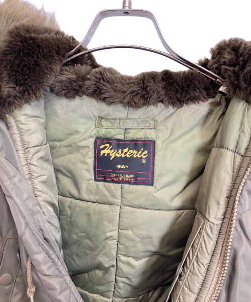 hysterics（ヒステリックス）hysterics (ヒステリックス) モッズコート 2AC-8010 オリーブ サイズ:FREEの古着・服飾アイテム