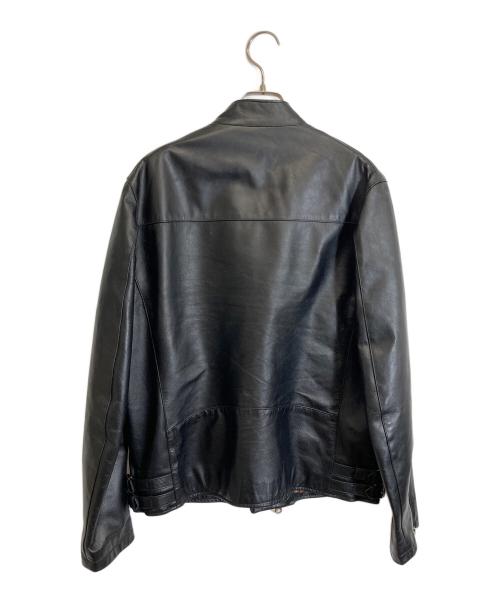 Cinquanta（チンクワンタ）Cinquanta (チンクワンタ) ダブルライダースジャケット　H-517/1 ブラック サイズ:48の古着・服飾アイテム
