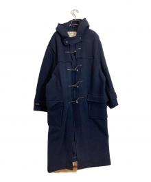 MONTGOMERY（モンゴメリー）の古着「Kennington パイル メルトン ダッフルコート　A3059FC 201」｜ネイビー