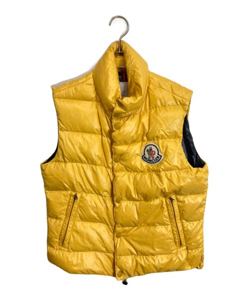 MONCLER（モンクレール）MONCLER (モンクレール) ダウンベスト イエロー サイズ:1の古着・服飾アイテム