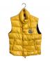 MONCLER（モンクレール）の古着「ダウンベスト」｜イエロー