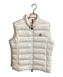 MONCLER（モンクレール）の古着「GHANYダウンベスト」｜ホワイト