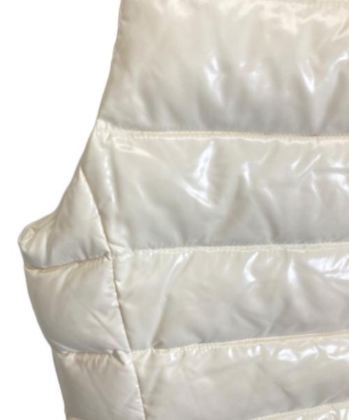 MONCLER（モンクレール）MONCLER (モンクレール) GHANYダウンベスト ホワイト サイズ:3の古着・服飾アイテム