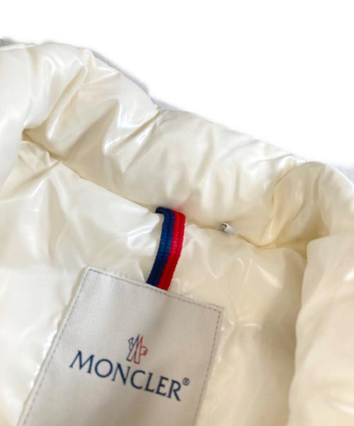 MONCLER（モンクレール）MONCLER (モンクレール) GHANYダウンベスト ホワイト サイズ:3の古着・服飾アイテム