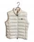 MONCLER（モンクレール）の古着「GHANYダウンベスト」｜ホワイト