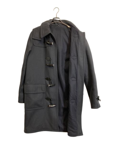 HERMES（エルメス）HERMES (エルメス) セリエトグルダッフルコート ブラック サイズ:50の古着・服飾アイテム