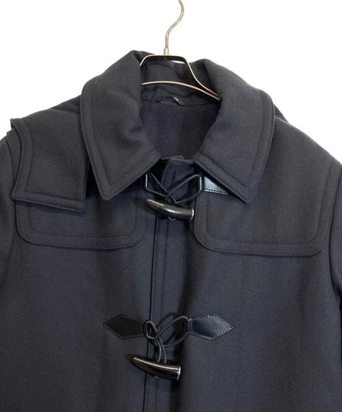 HERMES（エルメス）HERMES (エルメス) セリエトグルダッフルコート ブラック サイズ:50の古着・服飾アイテム