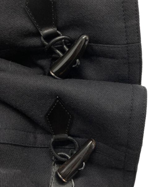 HERMES（エルメス）HERMES (エルメス) セリエトグルダッフルコート ブラック サイズ:50の古着・服飾アイテム