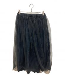 COMME des GARCONS（コムデギャルソン）の古着「チュールスカート　GG-S062」｜ブラック