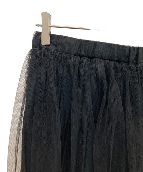 COMME des GARCONS（コムデギャルソン）COMME des GARCONS (コムデギャルソン) チュールスカート　GG-S062 ブラック サイズ:記載なしの古着・服飾アイテム