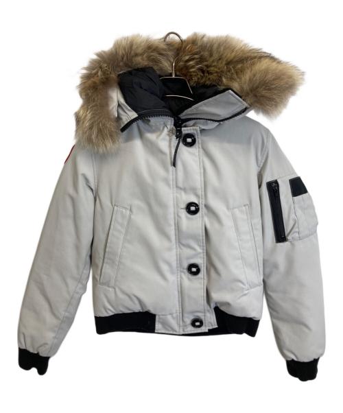 CANADA GOOSE（カナダグース）CANADA GOOSE (カナダグース) LABRADOR BOMBER アイボリー サイズ:Sの古着・服飾アイテム