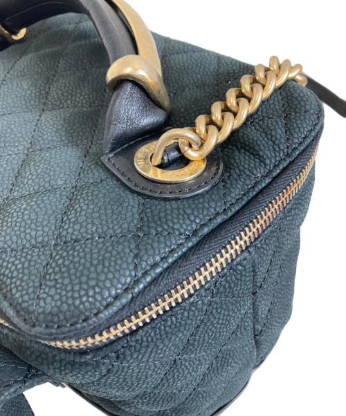 CHANEL（シャネル）CHANEL (シャネル) バニティチェーンショルダーバッグ ブラックの古着・服飾アイテム