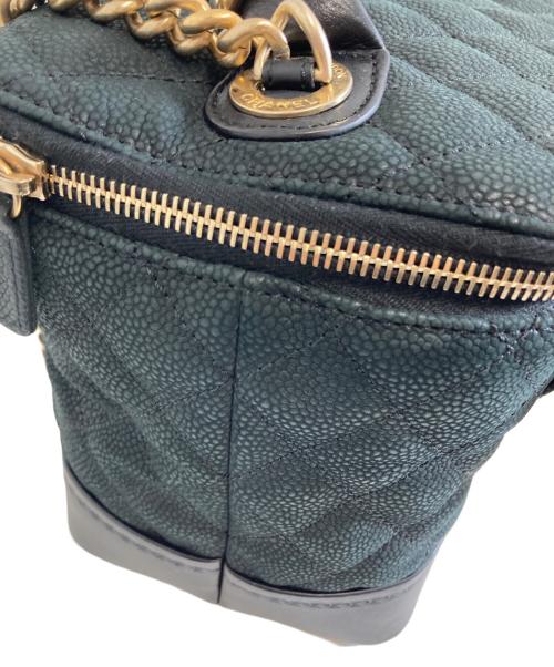 CHANEL（シャネル）CHANEL (シャネル) バニティチェーンショルダーバッグ ブラックの古着・服飾アイテム
