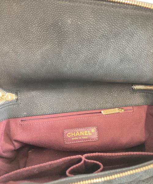 CHANEL（シャネル）CHANEL (シャネル) バニティチェーンショルダーバッグ ブラックの古着・服飾アイテム