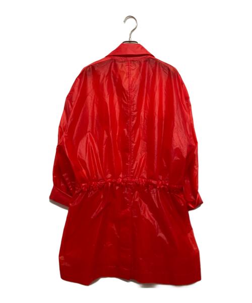 CHANEL（シャネル）CHANEL (シャネル) ココマークボタンコート レッド サイズ:40の古着・服飾アイテム