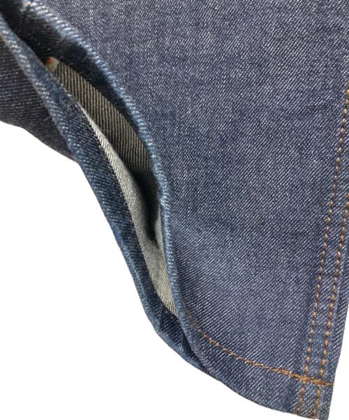HERMES（エルメス）HERMES (エルメス) セリエボタンセルビッチデニムパンツ インディゴ サイズ:42の古着・服飾アイテム