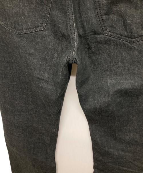 HERMES（エルメス）HERMES (エルメス) セリエボタンセルビッチデニムパンツ ブラック サイズ:42の古着・服飾アイテム