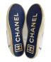 中古・古着 CHANEL (シャネル) ローカットスニーカー ホワイト サイズ:39　1/2：23000円