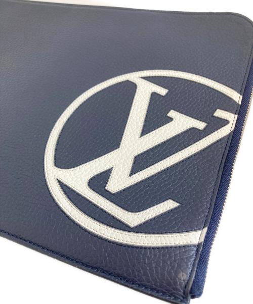 LOUIS VUITTON（ルイ ヴィトン）LOUIS VUITTON (ルイ ヴィトン) ポシェットジュールGM ネイビーの古着・服飾アイテム