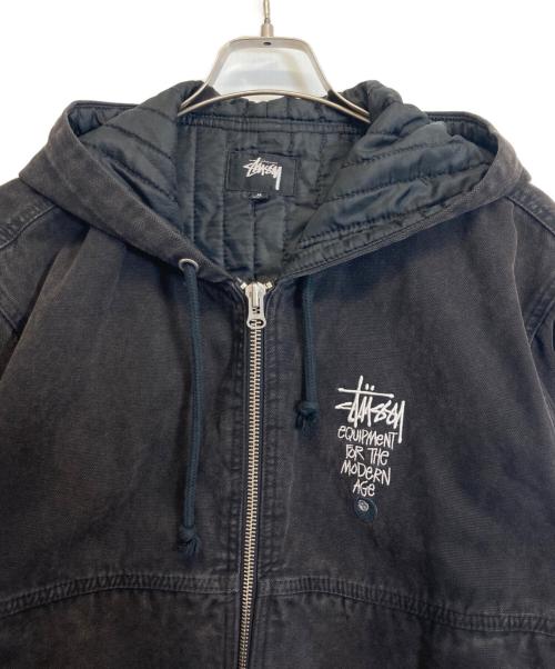 stussy（ステューシー）stussy (ステューシー) Canvas Insulated Work ブラウン サイズ:Mの古着・服飾アイテム