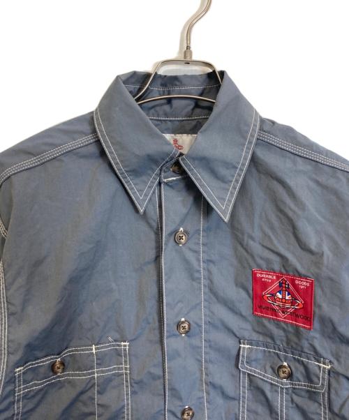 Vivienne Westwood man（ヴィヴィアン ウェストウッド マン）Vivienne Westwood man (ヴィヴィアン ウェストウッド マン) SADDLE SHIRT グレー サイズ:00の古着・服飾アイテム