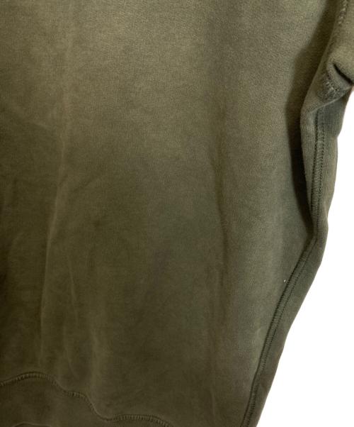 STONE ISLAND（ストーンアイランド）STONE ISLAND (ストーンアイランド) Cotton Round Neck Long Sleeves オリーブ サイズ:Mの古着・服飾アイテム
