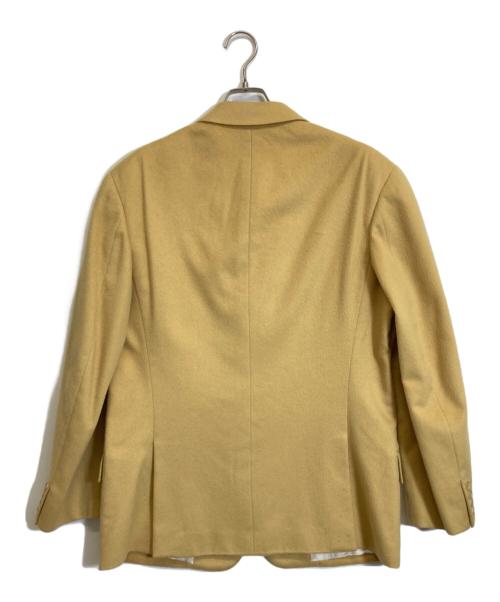 HERMES（エルメス）HERMES (エルメス) カシミヤジャケット イエロー サイズ:52の古着・服飾アイテム
