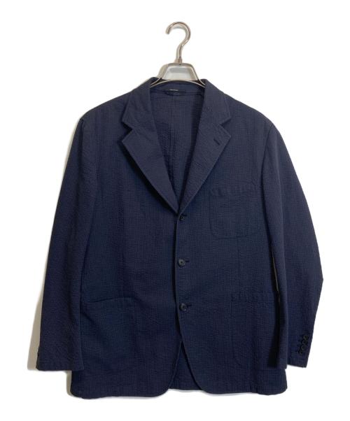 HERMES（エルメス）HERMES (エルメス) テーラードジャケット ネイビー サイズ:52の古着・服飾アイテム